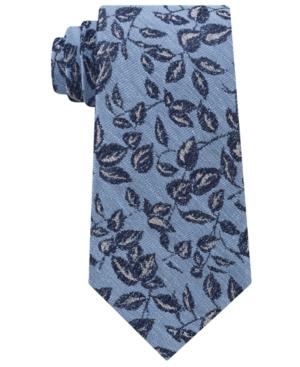 Calvin Klein Men's Indigo Wild Vine Tie