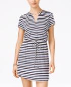 As U Wish Juniors' Striped T-shirt Dress