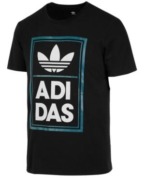 Adidas Men's Box Logo T-shirt, Created For Macy's