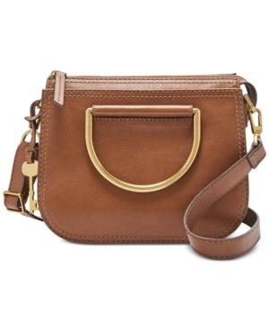 Fossil Ryder Leather Top Handle Crossbody