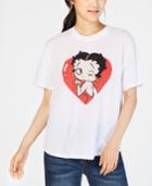 Love Tribe Juniors' Betty Boop Graphic-print T-shirt