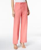 Jm Collection Studded Wide-leg Pants, Created For Macy's
