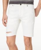 American Rag Men's Justin Ripped Denim Shorts, Created For Macy's