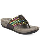 Bare Traps Denna Stretch Thong Sandals Women's Shoes