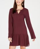 Hurley Juniors' Cabo Cutout Drop-waist Dress
