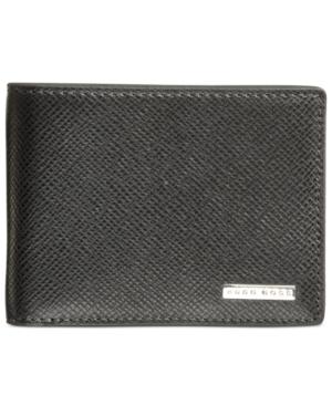 Hugo Boss Men's Signature 6 Leather Bilfold Wallet