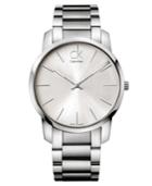 Calvin Klein Watch, Men's Swiss City Stainless Steel Bracelet 43mm K2g21126