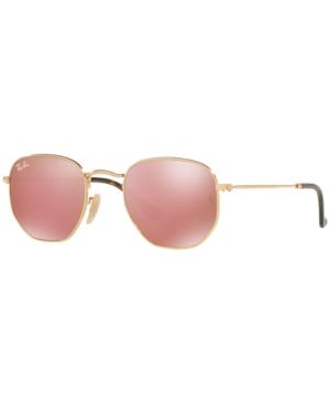 Ray-ban Hexagonal Flat Lens Sunglasses, Rb3548n 54