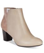 Karen Scott Gahriet Block-heel Booties, Created For Macy's Women's Shoes