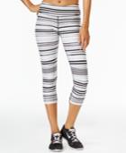 Tommy Hilfiger Sport Striped Cropped Leggings, A Macy's Exclusive Style