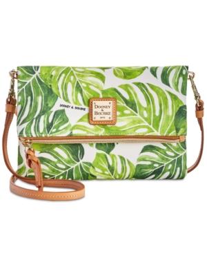 Dooney & Bourke Palm Montego Foldover Small Crossbody
