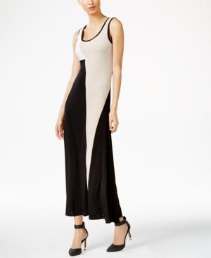 Calvin Klein Colorblocked Maxi Dress