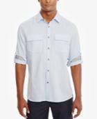 Kenneth Cole New York Men's Two-pocket Cotton Shirt