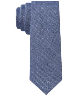 Calvin Klein Hazy Pindot Skinny Tie