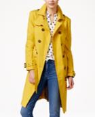 Maison Jules Double-breasted Trench Coat, Only At Macy's