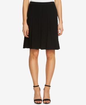 Cece Cotton Jacquard Sweater Skirt