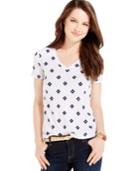 Tommy Hilfiger Ikat Diamond V-neck Tee