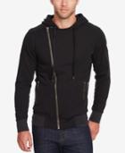 William Rast Men's Cruiser Asymmetrical Full-zip Hoodie