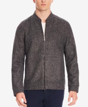 Boss Men's Slim-fit Italian Stretch Sweater Jacket