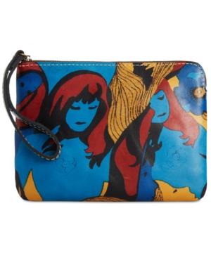 Patricia Nash Mod World Cassini Wristlet