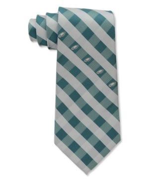 Eagles Wings Philadelphia Eagles Checked Tie