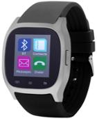 Itouch Unisex Black Rubber Strap Smart Watch 46x45mm Itc3360s590-058