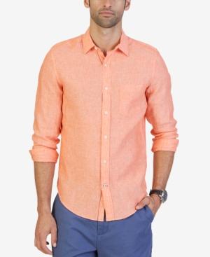 Nautica Men's Slim-fit Chambray Shirt