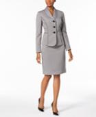 Le Suit Printed Three-button Skirt Suit