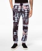 Versace Men's Optical-print Jogger Pants