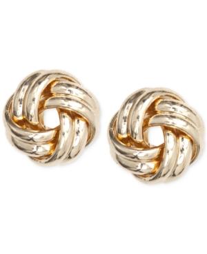 Anne Klein Knot Stud Earrings