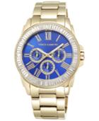 Vince Camuto Women's Gold-tone Stainless Steel Bracelet Watch 43mm Vc-5158blgb