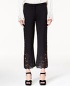 Kobi Lace-trim Straight-leg Pants, Created For Macy's