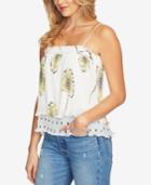 1.state Printed Micro-pleat Top