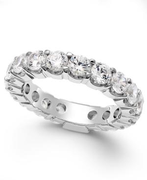 Diamond Sizable Prong Eternity Band In 14k White Gold (3 Ct. T.w.)