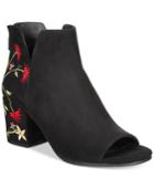 Kenneth Cole Reaction Women's Ride Floral Booties Women's Shoes