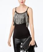 Anna Sui X Inc International Concepts Fringe-trim Tank Top, Created For Macy's