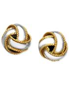 Giani Bernini 18k Gold Over Sterling Silver Earrings, Love Knot Stud Earrings