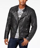 Superdry Men's Faux-leather Circuit Racer Jacket