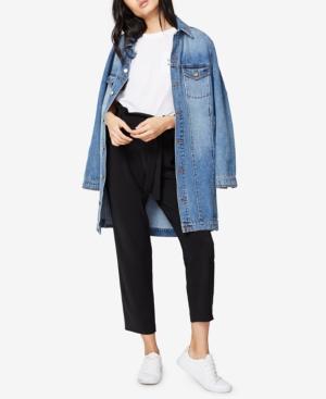 Rachel Rachel Roy Cotton Oversized Denim Jacket, Only At Macy's