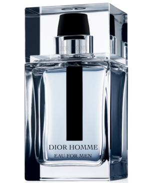 Dior Homme Eau For Men Eau De Toilette Spray, 3.4 Oz