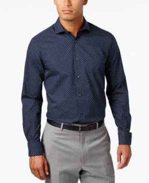 Tommy Hilfiger Men's Reyner Mini-paisley Cotton Shirt