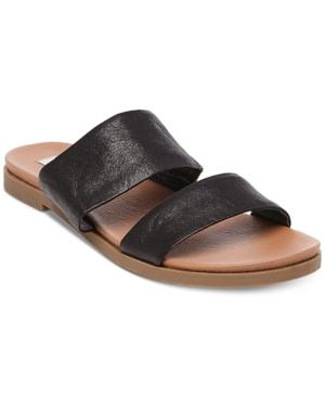 Steve Madden Women's Judy Flat Slide Sandals