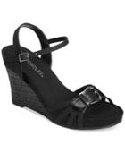 Aerosoles Plush Around Platform Wedge Sandals Women's Shoes