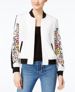 Xoxo Juniors' Embroidered Bomber Jacket