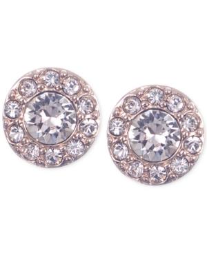 Givenchy Small Crystal Pave Stud Earrings