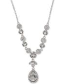 Givenchy Multi-crystal Y-neck Necklace