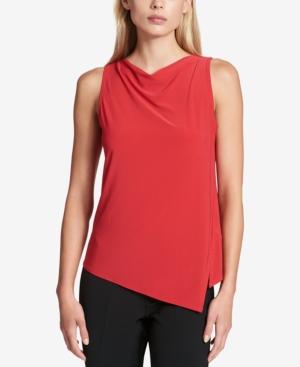 Dkny Cowl-neck Top
