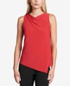 Dkny Cowl-neck Top