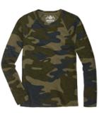 American Rag Men's Camo Thermal T-shirt, Created For Macy's