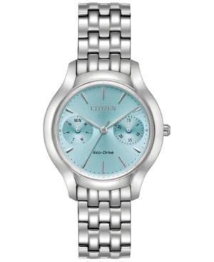 Citizen Eco-drive Women's Silhouette Stainless Steel Bracelet Watch 32mm Fd4010-57l